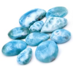 Genuine Larimar Cabochon