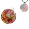 Resin pendant necklace bridesmaid gift, wearable art pendant - Image 7