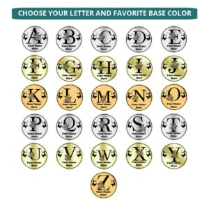 Variation with all Alphabets - 416 letters, image showing the sample of the alphabets that you can choose from.