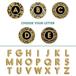 Variation with all Alphabets - 450 letters, image showing the sample of the alphabets that you can choose from.