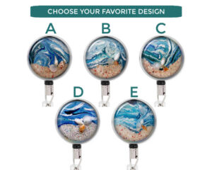 Employee Badge Holder - Badr136 Variations Image Showing The Design(S) You Can Choose From. Created By Terlis Designs.
