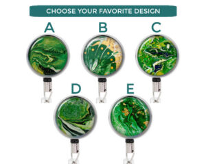 Employee Name Tag Holder - Badr227 Image Showing The Design(S) You Can Choose From. Created By Terlis Designs.