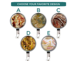 Nursing Badge Reel - Badr393 Image Showing The Design(S) You Can Choose From. Created By Terlis Designs.