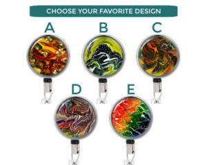 Teacher Badge Holder - Badr137 Variations Image Showing The Design(S) You Can Choose From. Created By Terlis Designs.