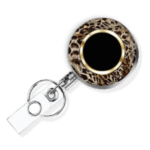 Animal Skin Print medical badge reel - BADR448D - Variation Image, showing The Design(s) You Can Choose From. Created By Terlis Designs.