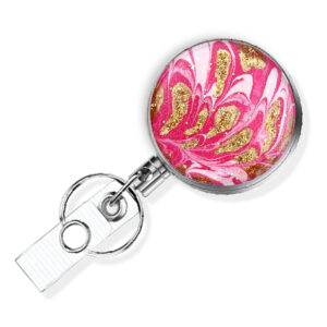 Custom name badge reel - BADR337A - Variation Image, showing The Design(s) You Can Choose From. Created By Terlis Designs.