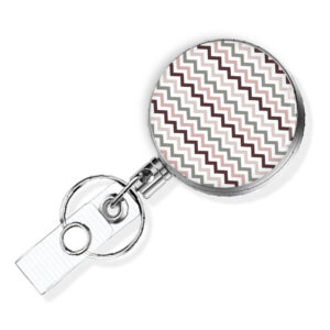 Monogram Initial retractable badge reel personalized - BADR441E - Variation Image, showing The Design(s) You Can Choose From. Created By Terlis Designs.