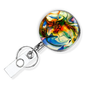 Nurse pediatrics badge reel - BADR339A - Variation Image, showing The Design(s) You Can Choose From. Created By Terlis Designs.