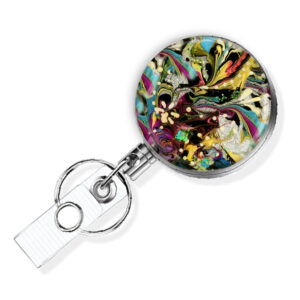 Nurse pediatrics badge reel - BADR339D - Variation Image, showing The Design(s) You Can Choose From. Created By Terlis Designs.