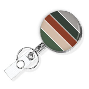 Personalized Monogram retractable badge reel - BADR435D - Variation Image, showing The Design(s) You Can Choose From. Created By Terlis Designs.
