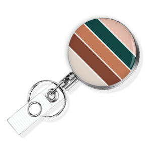 Personalized Monogram retractable badge reel - BADR435E - Variation Image, showing The Design(s) You Can Choose From. Created By Terlis Designs.