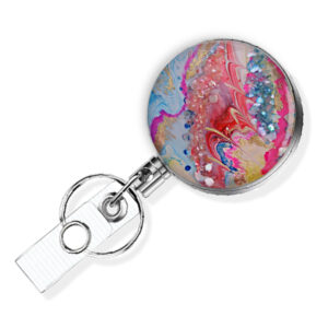 Personalized badge reel - BADR336A - Variation Image, showing The Design(s) You Can Choose From. Created By Terlis Designs.