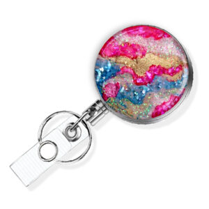 Personalized badge reel - BADR336C - Variation Image, showing The Design(s) You Can Choose From. Created By Terlis Designs.