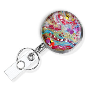 Personalized badge reel - BADR336E - Variation Image, showing The Design(s) You Can Choose From. Created By Terlis Designs.