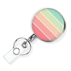 Personalized retractable badge reel - BADR438C - Variation Image, showing The Design(s) You Can Choose From. Created By Terlis Designs.
