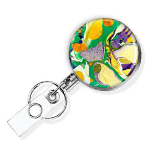 Retractable badge reel - BADR445B - Variation Image, showing The Design(s) You Can Choose From. Created By Terlis Designs.