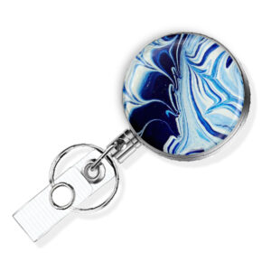 Retractable key holder - BADR148B - Variation Image, showing The Design(s) You Can Choose From. Created By Terlis Designs.