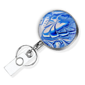 Retractable key holder - BADR148C - Variation Image, showing The Design(s) You Can Choose From. Created By Terlis Designs.
