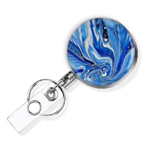 Retractable key holder - BADR148D - Variation Image, showing The Design(s) You Can Choose From. Created By Terlis Designs.