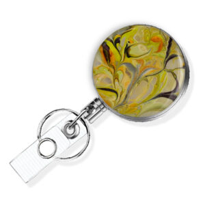 Retractable name tag holder - BADR335A - Variation Image, showing The Design(s) You Can Choose From. Created By Terlis Designs.