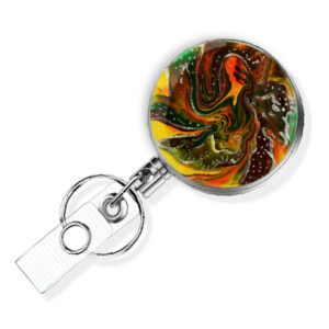 Teacher badge holder - BADR137C - Variation Image, showing The Design(s) You Can Choose From. Created By Terlis Designs.