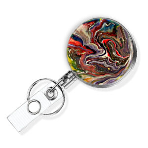 Teacher badge holder - BADR137D - Variation Image, showing The Design(s) You Can Choose From. Created By Terlis Designs.