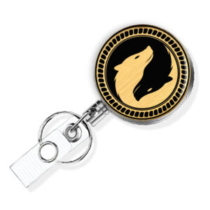 Yin Yang retractable badge reel - BADR418B2C - Variation Image, showing The Design(s) You Can Choose From. Created By Terlis Designs.